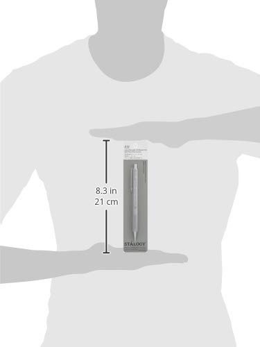 Nitoms STALOGY Oil-Based Ballpoint Pen 0.7 Low Viscosity Gray S5114