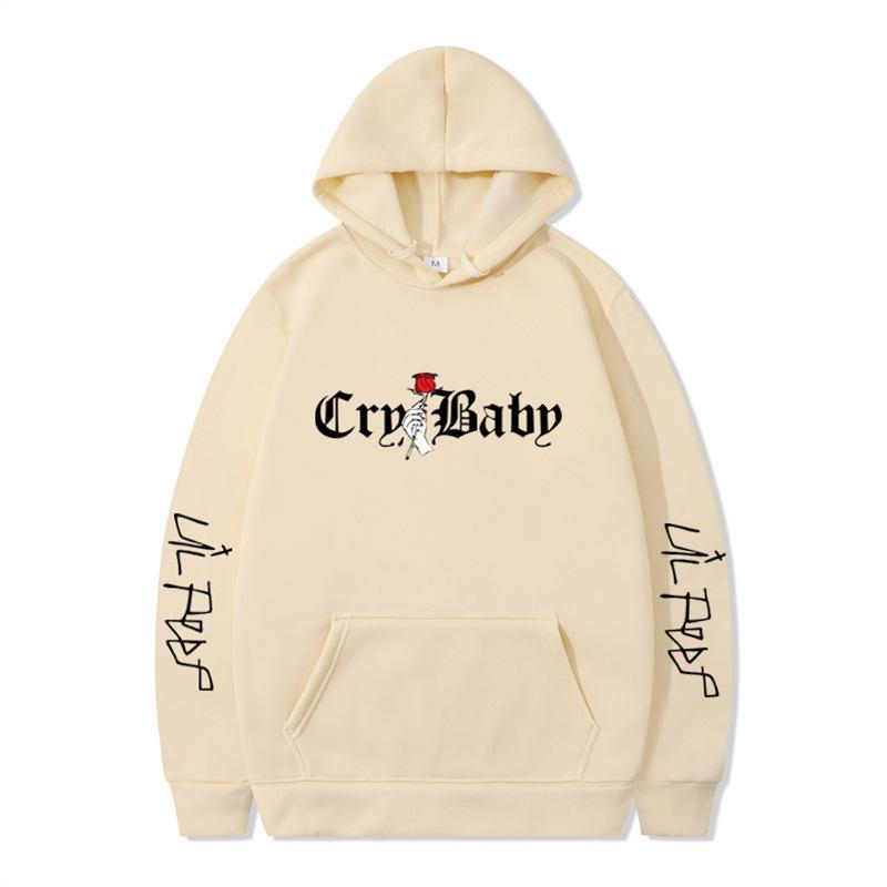 New product, American rap singer lil peep shirt men's and women's fleece hooded sweater