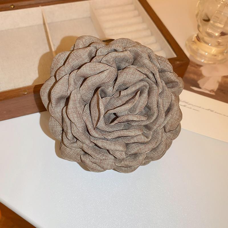 Große Blumen-Haarklammern für Damen, 2023, neu im Vintage-Stil, Kopfbedeckung, schlichte Haar-Accessoires in großer Größe für Frauen, Geschenk