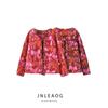 Jnleaog Autumn New Women Clothes Western Style French Style Fashion Double-Sided Wear Bow Cotton-padded Jacket