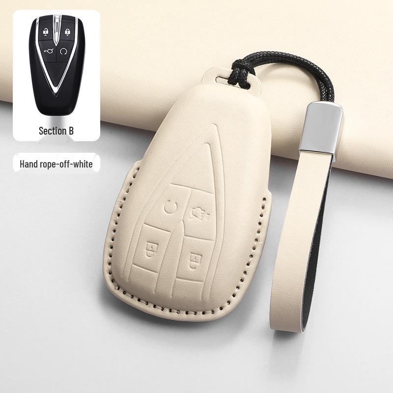 Changan CS75Plus/CS55Plus, Yidong, Oshan X5/Z6 Car Key Cover (Black)
