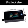 Digital Display Multifunctional Meter for Electric Bike Charging Adapter Battery Voltages Current Power Temperature Analysis Tool