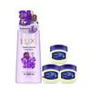 Grape Scented Shower Gel & Vaseline Repairing Jelly Bundle