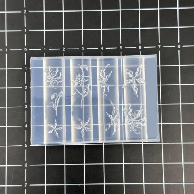 Multifuntional Nail Molds Nail Styling Mold Flower Theme Nail Accessories Moulds Suitable for Accessories Enhancement