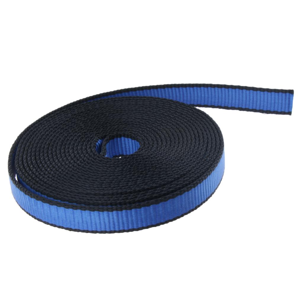22KN Nylon Climbing Swing Webbing Fall Protection Safety Belt синий