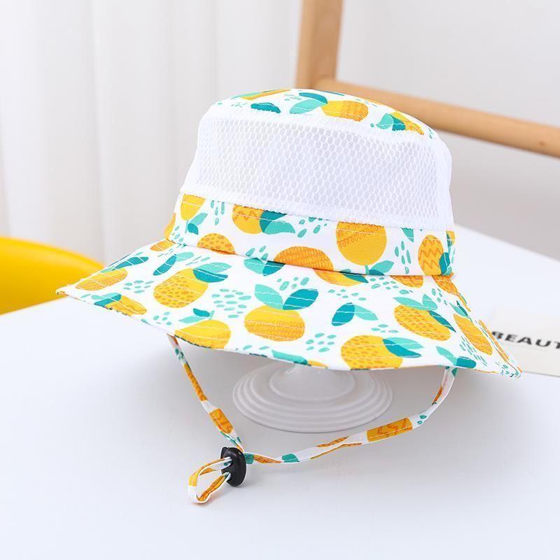 Kinder Sonnenhut UV-beständig Sonnenhut Sonnenhut Jungen Sommer Dünner Fischerhut