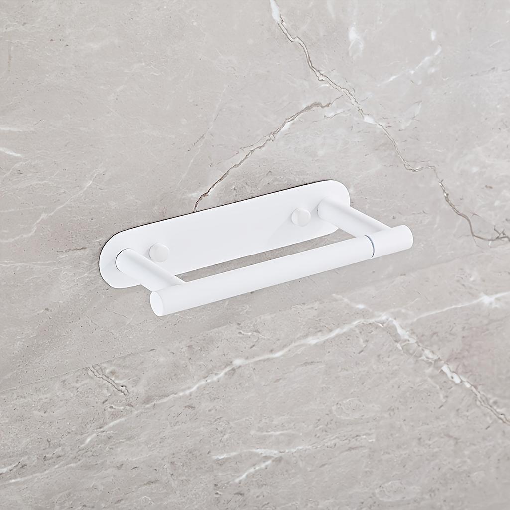 1pc Toilet Paper Holder, No Punch Swivel Toilet Paper Holder, Toilet Paper Roll Holder, Hardware Toilet Paper Holder, Bathroom Accessories