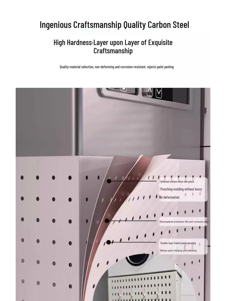 Gas Water Heater Cover & Kitchen Wall-Mounted Storage Shelf