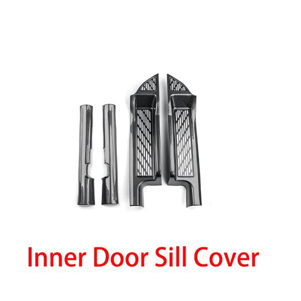 For Hyundai Palisade 2020-2026 Stainless Steel Inner Exterior Door Sill Protector Cover Welcome Door Threshold Trim Accessories