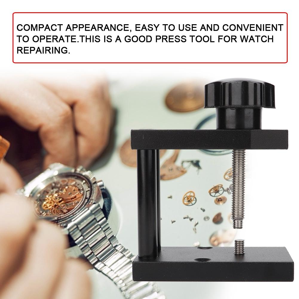 Professional High Accuracy Spiral Watch Back Case Press Tool Repairing Tool
