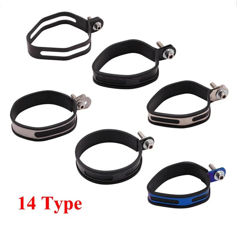 89-140mm Universal Motorcycle Exhaust Tube Ring Auto Muffler Escape Clamps Exhaust Muffler Silencer Pipe Hanger Mount Bracket