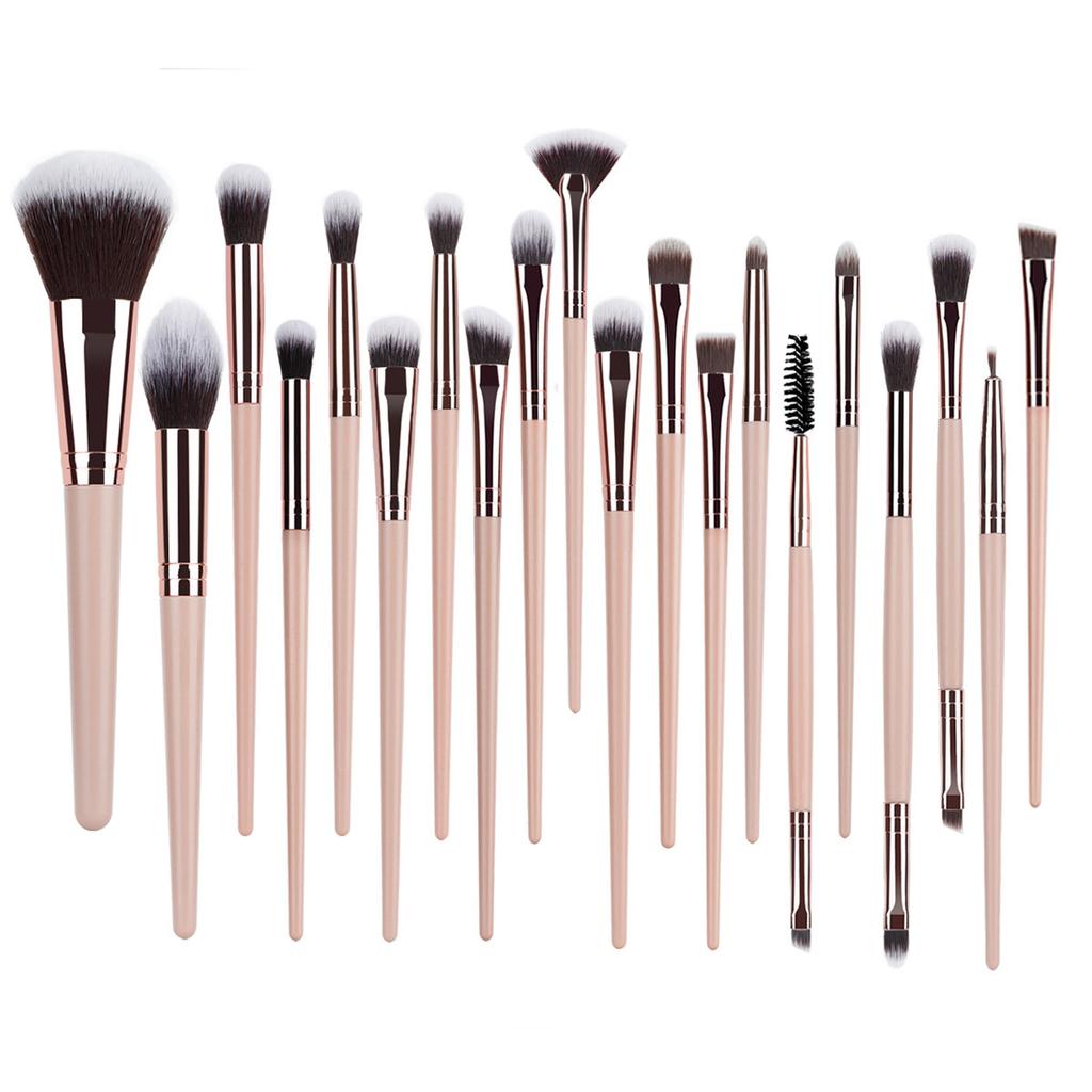 20 makeup brushes, set brushes, soft loose powder brushes, eyeshadow brushes, concealer brushes, multi-color makeup tools