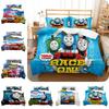 High-quality Thomas Cartoon Digital Print Bedding Set Flower Pattern Suitable For 1.8m Bed