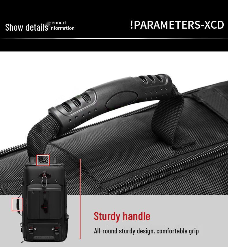 Men's Large Capacity Waterproof Travel Backpack for Mountaineering