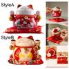 Cat Money Bank Kitten Figurine Animal Statue Saving Box for Desktop Decor