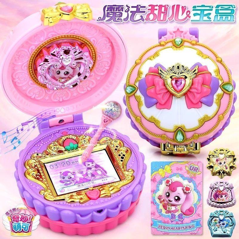 Hot Catch Teenieping Kawaii Anime Figures Magical Sweetheart Toy Princess Key Treasure Box Love Series Girls Season 6 Gift