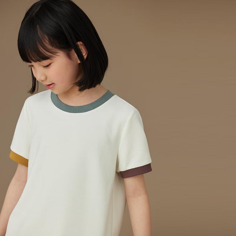 

Hacikis Kids Summer Colorblock Short-Sleeve T-Shirt 140