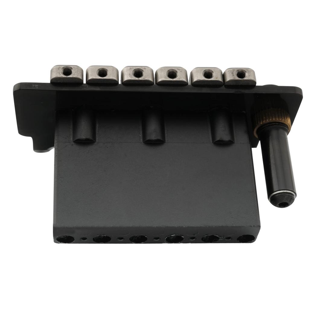 Wilkinson WVS50IIK String Pitch Tremolo Unit Bridge with Steel Block for Strat Electric Guitars Chrome 10.5mm Two-Point (USA/Mexico/Japan/Korea),