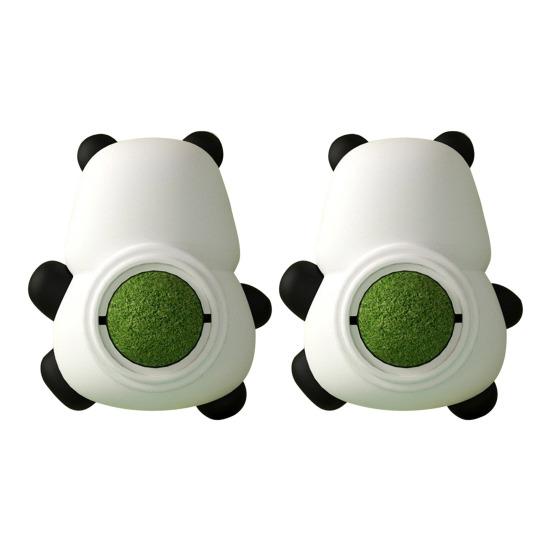 1/2/3Pcs Catnip Treat Ball Set Wall Mounted Cat Chew Toy Eco-friendly Rotating Wall Snack Cat Teeth Care Catnip Balls