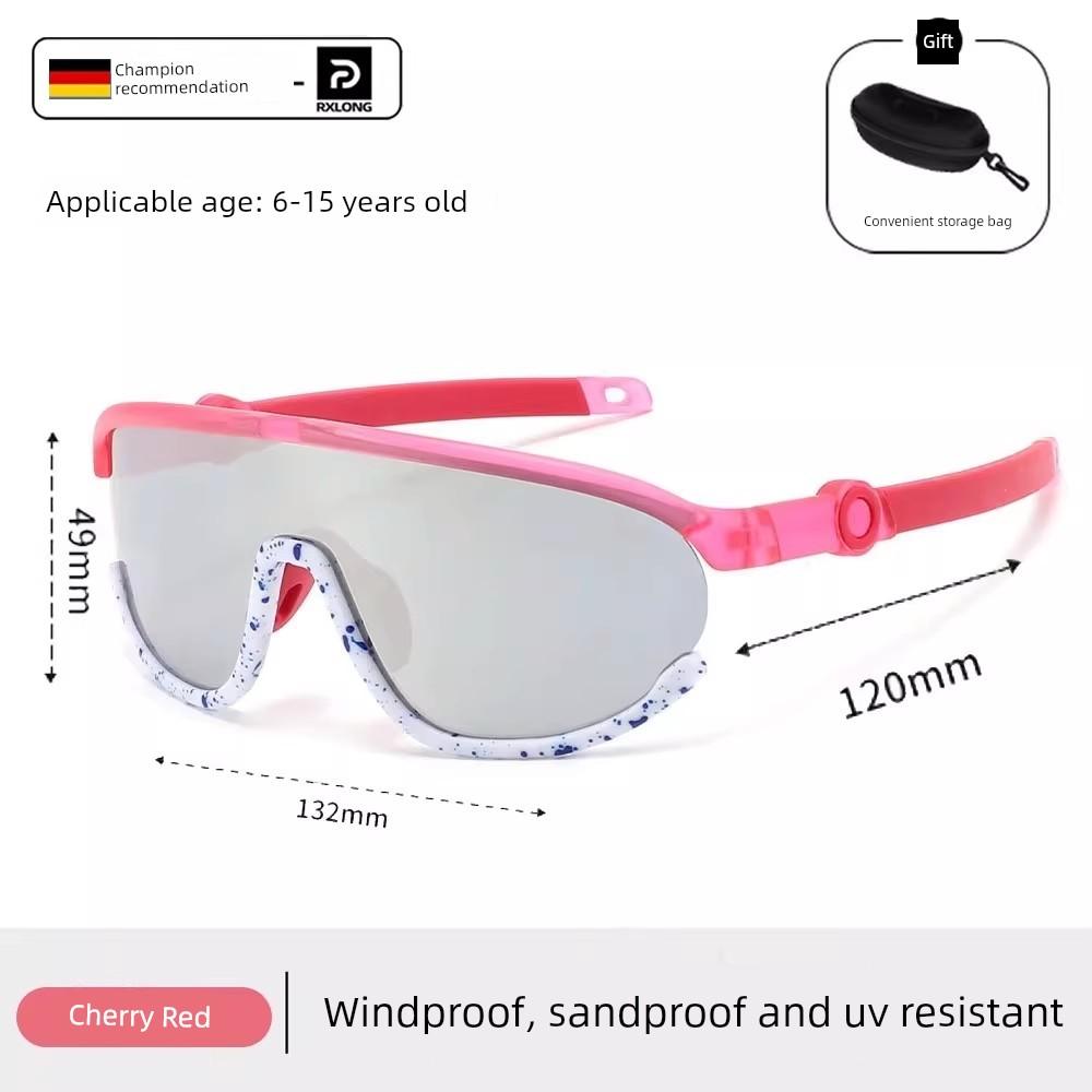 Children's Sunglasses, Sunglasses, Goggles, Outdoor Sports Windproof and Uv-Resistant Cycling Glasses for Boys and Girls, Mountaineering Glasses