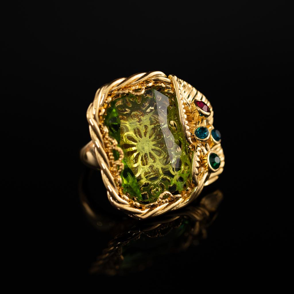 Medieval Copper Alloy Ring, Retro Court Style, High Sense Female Designer Temperament, New Ring