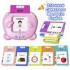 Flashcard Parlanti Cantonese Mandarino Inglese, Flashcard di Apprendimento Trilingue Giocattoli per Bambini Piccoli, 510 Parole Visive, regalo di compleanno