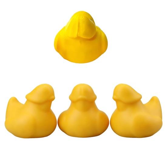 Harmless Prank Duck Toys 3D Printed Funny Figurine, Cute Hilarious Ornament, Mini Humorous Tabletop Ornaments Toy for Car Dashboard Bathroom