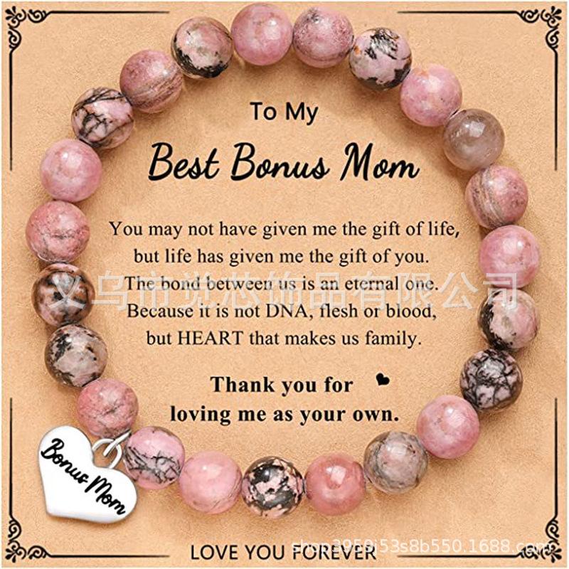 JYL TS Bracelet Ladies Elastic  Heart Charm Festival Gift Attracts Love & Joy