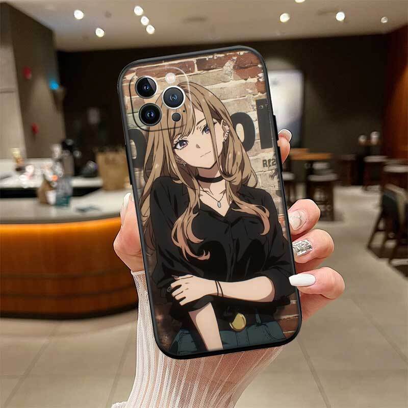 Marin Kitagawa Shockproof Phone Case for iPhone 6 6s 7 8 11 12 13 14 15 16 17 16E XS Pro Max XR X SE Air