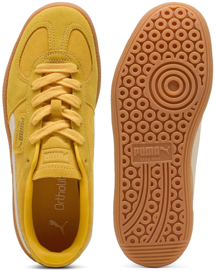 Кроссовки Puma Palermo унисекс желтый шип/альпийский снег