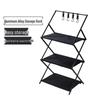 A1R Foldable Aluminum Camping Storage Rack