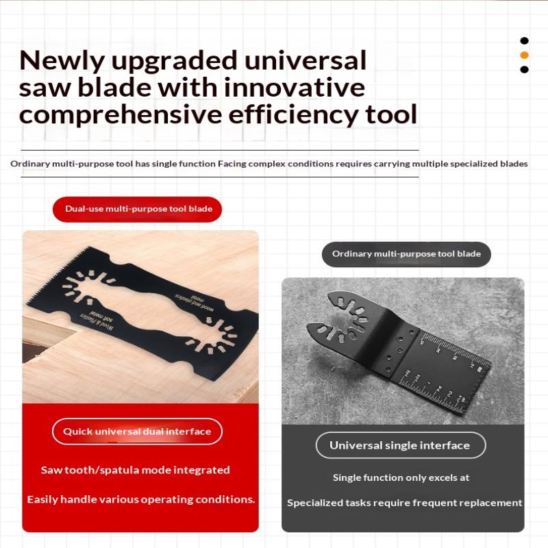 1/3/5Pcs Multi-Function Saw Blades Oscillating Saw Multi Cutter Blade Paint Cement Scraper For Wood Metal Plastic Cutting