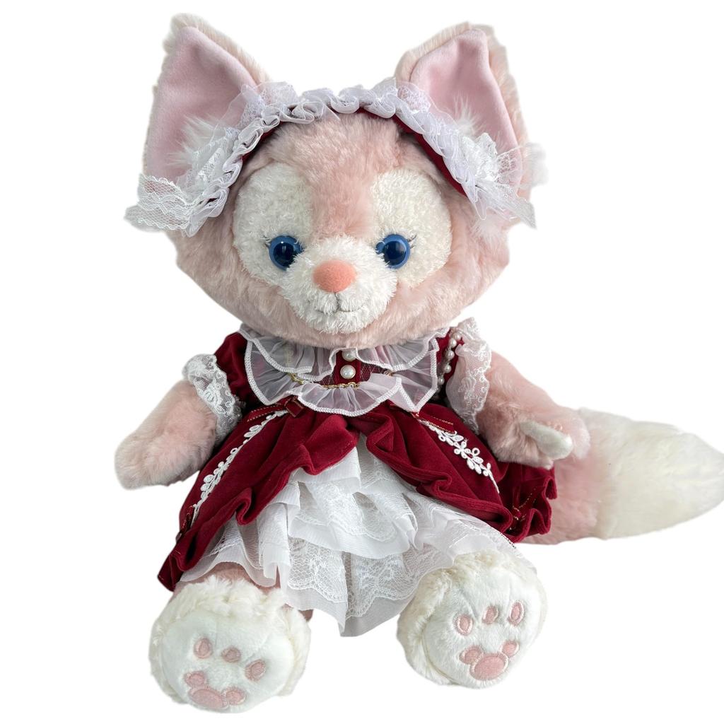 AXLUCE Linabelle Gelatoni Stella Lou Cookie Ann S size dress clothes costume plush doll not included plush clothes (red)