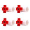 10PCS Chicken Waterer Nipples with Tee Fittings Gaskets Tape for Automatic Chicken Watering System