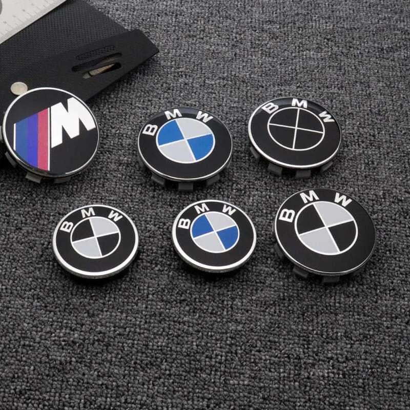 LAPN6 4Pcs 68mm BMW Hub Center Cover for M ALPINA E46 E39 E60 E90 E53 E36 E87 F10 F30 X1 X3 X5 X6 X7 - Auto Part