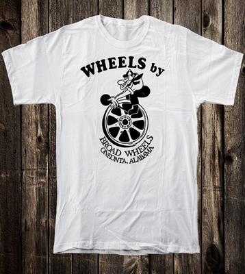 Camiseta Hot Rod Retrô Camiseta Corrida de Arrasto Loja de Velocidade Rodas Largas Oneonta Alabama Camiseta Unissex