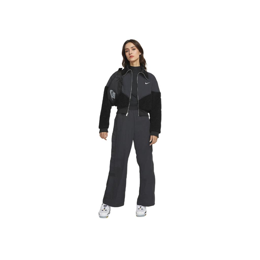 Nike Sportswear Icon Clash Fleece Panel Casual Jacket Women Jacket Black DD5093-010