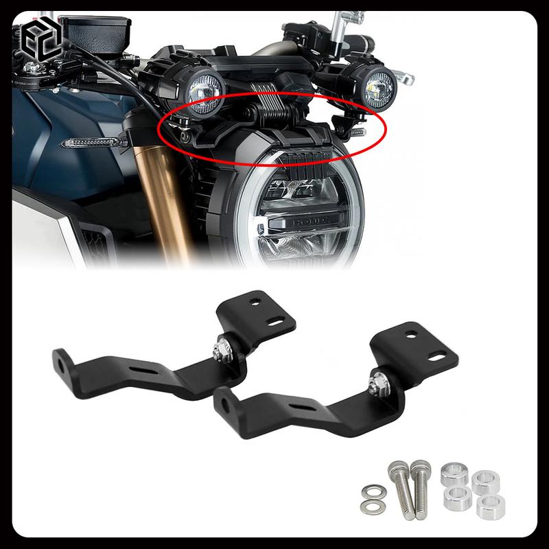 For  - 2024 Honda CB 650 R CB650R CB650 650R Neo Sports Cafe Fog Lamp Auxiliary Light Mount Bracket Motorcycle Accessories