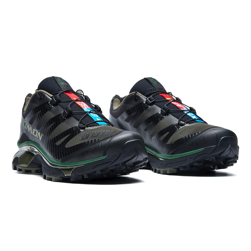 SALOMON XT 4 Low top Running Shoes Unisex Dark Olive Green