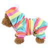 Autumn Winter Pet Clothes Suit Warm Pajamas Clothing for Dogs Cats Small Animals