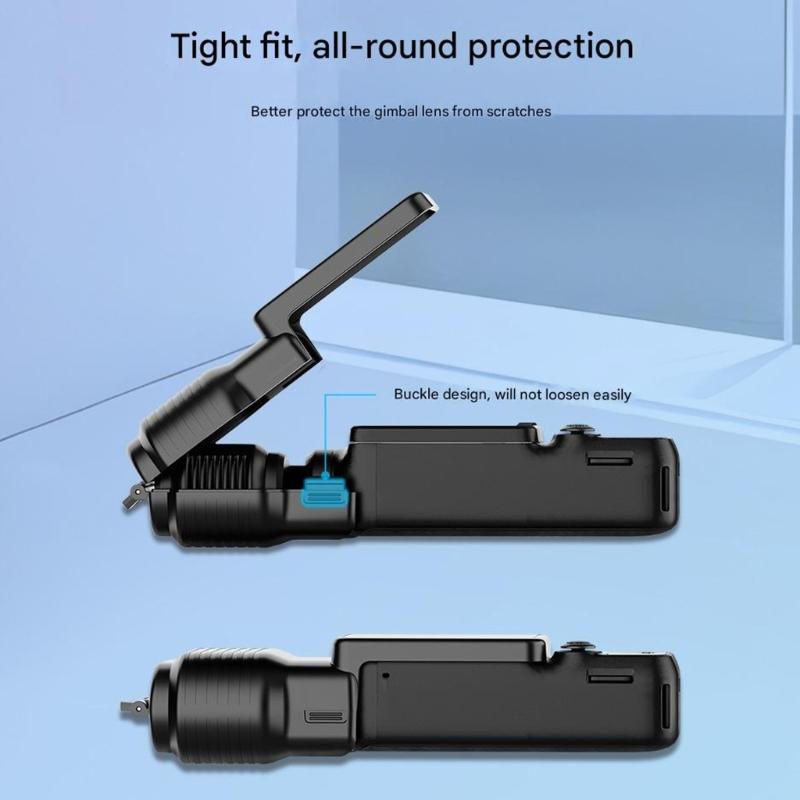 Shockproof Camera Cover With Precise Cutouts Slim Portable Shell for Pocket 3 Outdoor Recording Equipment