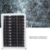 100W Solar Panel Kit Monocrystalline Solar Module with Waterproof 20A 12V 24V Controller for Car Camping