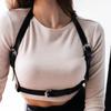 Punk Leather Sexy Chest Harness Belt Body Bondage Women Lingerie Fashion Bra Strap Belt Gothic Fetish Clothing Suspenders