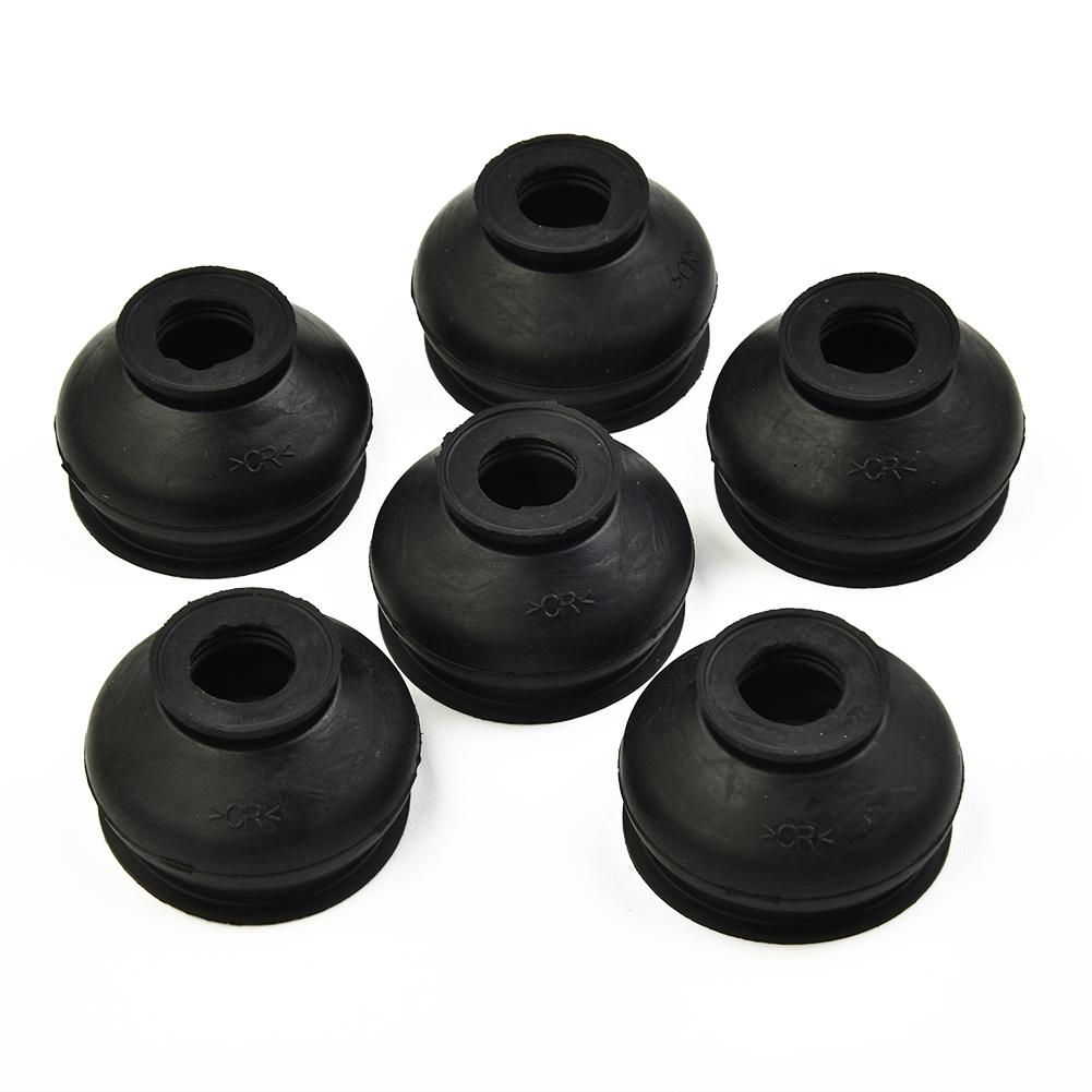 Dust Cover Ball Joints 6pcs Car Maintenance HQ Rubber