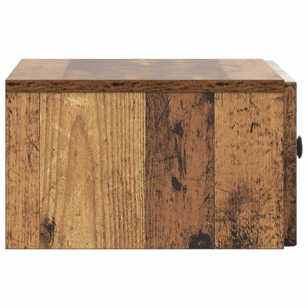 Nightstand Reclaimed Wood Look 49 x 34.5 x 20 cm Engineered Wood