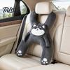 Almofada de Suporte Lombar para Carro em Forma de H para Crianças, Almofadas de Pescoço Fofas para Assento, Almofada de Assento Macia de Pelúcia para Dormir, Descanso em Viagens, Sofá, Lounge, Traseira