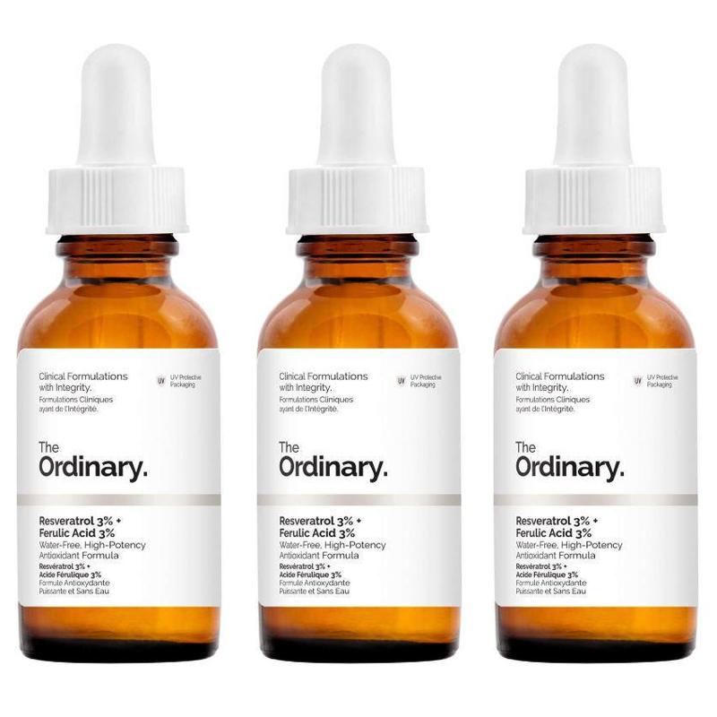 

Звичайний ресвератрол 3% + ферулова кислота 3%, формула високого антиоксиданту 30 мл (3 варіанти) 3PCS