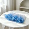 Valentine's Day 3D Ruffled Mesh Lace Flower Bouquet Wrap
