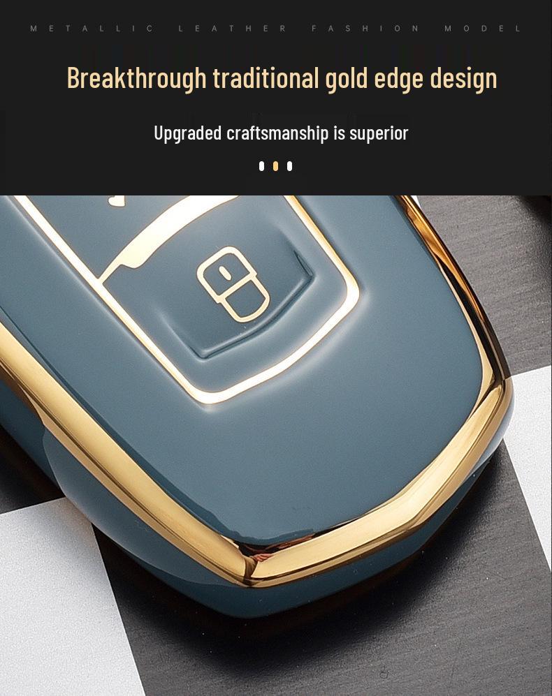 Fits Geely Key Case Cover for Emgrand GS, Boyue, New Million, GL Smart, Borui, Vision X6, Car Shell Buckle