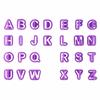 40pcs Alphabet Number Letter Character Fondant Cake Decorating Set Icing Cutter Cake Decoration Tool